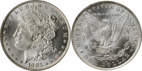 Morgan Silver Dollar

1883-O Morgan Silver Dollar. MS-65 (ANACS).

PCGS# 7146. NGC ID: 254J.

Estimate: 125