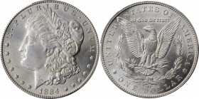 Morgan Silver Dollar

1884-CC Morgan Silver Dollar. Unc Details--Cleaned (PCGS).

PCGS# 7152. NGC ID: 254M.

Estimate: 175