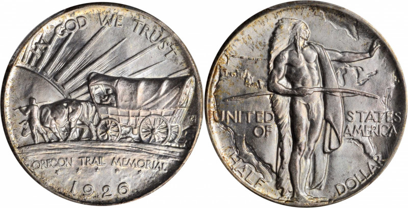 Oregon Trail Memorial

1926 Oregon Trail Memorial. MS-67 (PCGS). CAC.

PCGS#...