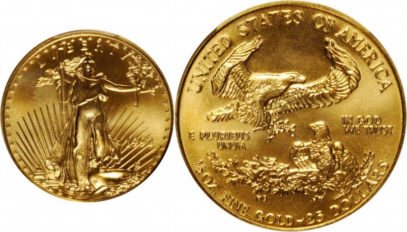 Half-Ounce Gold Eagle

1993 Half-Ounce Gold Eagle. MS-69 (PCGS).

PCGS# 9872...