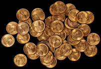 Rolls

Roll of 1934 Lincoln Cents. Mint State (Uncertified).

Housed in a plastic tube. (Total: 50 coins)

From the Collection of Silas Stanley ...