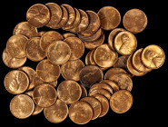 Rolls

Roll of 1938-D Lincoln Cents. Mint State (Uncertified).

Housed in a plastic tube. (Total: 50 coins)

From the Collection of Silas Stanle...