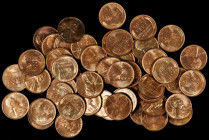 Rolls

Roll of 1939-D Lincoln Cents. Mint State (Uncertified).

Housed in a plastic tube. (Total: 50 coins)

From the Collection of Silas Stanle...