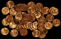 Rolls

Roll of 1939-D Lincoln Cents. Mint State (Uncertified).

Housed in a plastic tube. (Total: 50 coins)

From the Collection of Silas Stanle...