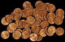 Rolls

Roll of 1942-S Lincoln Cents. Mint State (Uncertified).

Housed in a plastic tube. (Total: 50 coins)

From the Collection of Silas Stanle...
