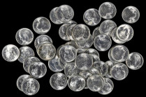 Rolls

Roll of 1949-S Roosevelt Dimes. Mint State (Uncertified).

Housed in a plastic tube. (Total: 50 coins)

From the Collection of Silas Stan...