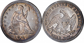 Miscellaneous U.S. Coins

Lot of (2) Silver Type Coins. (PCGS).

Included are: 1916-S Mercury dime, Unc Details--Cleaned; and 1847 Liberty Seated ...