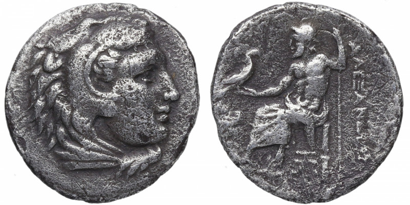336-323 a. C. Alejandro Magno (336-323 aC). Macedonia. Dracma. Cu. Cabeza de Her...