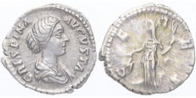 178 - 82 d.C. Crispina. Denario. S 1. Ag. 2,56 g. EBC-. Est.90.
