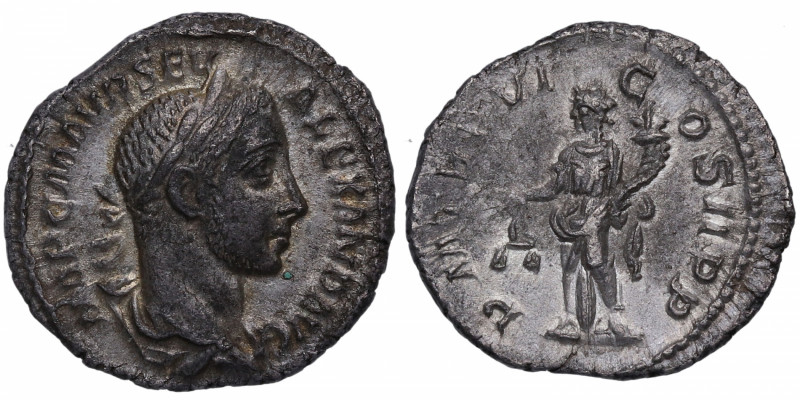 227 dC. Marco Aurelio Severo Alejandro (222-235 dC). Roma. Denario. RIC IV Sever...