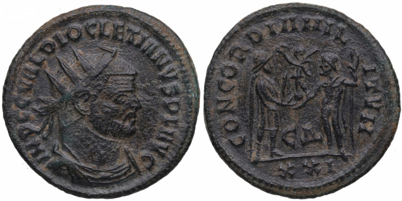284-305 d.C. Diocleciano. Antioquía. antoniniano. RIC V 325..  IMP CC VAL DIOCLE...