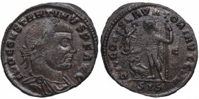 306-337. Constantino I. Siscia. Follis. Ae. 3,10 g. EBC- / MBC+. Est.80.