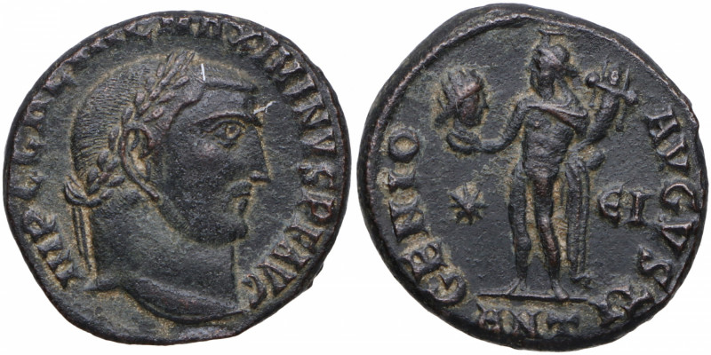 308 a 313 d.C. Maximino II Daza. Antioquía. Follis. Ae. MBC+. Est.40.