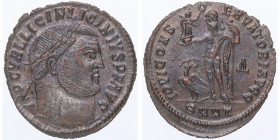 308-323 d. C. Licinio I. Follis. SMHT. Ae. EBC. Est.60.