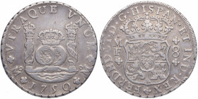 1750. Fernando VI (1746-1759). Mexico. 8 Reales. MF. A&C 474. Ag. Bello color. EBC. Est.500.
