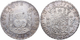 1757. Fernando VI (1746-1759). México. 8 Reales. MM. A&C 493. Ag. 26,90 g. EBC/EBC-. Est.400.