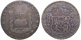 1762. Carlos III (1759-1788). Mexico. 8 Reales. MM. A&C 1080. Ag. Bella. Brillo original. EBC+/EBC. Est.500.