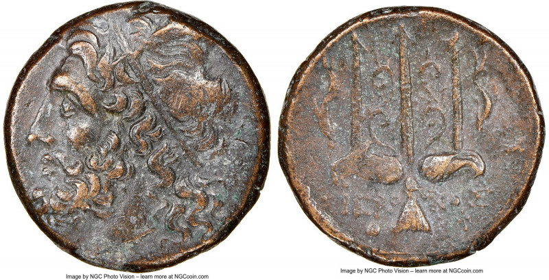 SICILY. Syracuse. Hieron II (ca. 275-215 BC). AE litra (19mm, 3h). NGC Choice VF...