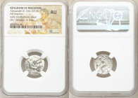 MACEDONIAN KINGDOM. Alexander III the Great (336-323 BC). AR drachm (18mm, 11h). NGC AU. Early posthumous issue of Abydus (?), ca. 310-301 BC. Head of...