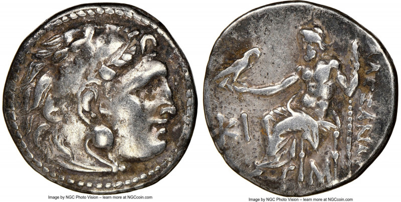 MACEDONIAN KINGDOM. Alexander III the Great (336-323 BC). AR drachm (18mm, 9h). ...