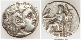 MACEDONIAN KINGDOM. Alexander III the Great (336-323 BC). AR drachm (17mm, 4.05 gm, 11h). VF. Posthumous issue of Colophon, ca. 310-301 BC. Head of He...