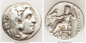 MACEDONIAN KINGDOM. Alexander III the Great (336-323 BC). AR drachm (17mm, 4.19 gm, 11h). Choice Fine. Posthumous issue of 'Colophon', ca. 310-301 BC....
