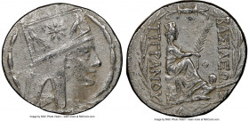 ARMENIAN KINGDOM. Tigranes II the Great (95-56 BC). AR tetradrachm (29mm, 15.49 gm, 1h). NGC Choice XF 5/5 - 3/5. Tigranocerta, ca. 80-68 BC. Diademed...