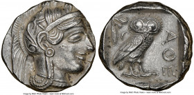 NEAR EAST or EGYPT. Ca. 5th-4th centuries BC. AR tetradrachm (24mm, 17.09 gm, 7h). NGC Choice AU 5/5 - 3/5. Head of Athena right, wearing crested Atti...