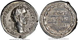 Antoninus Pius (AD 138-161). AR denarius (19mm, 5h). NGC Choice VF. Rome, AD 147-148. ANTONINVS AVG-PIVS P P TR P XI, laureate head of Antoninus Pius ...