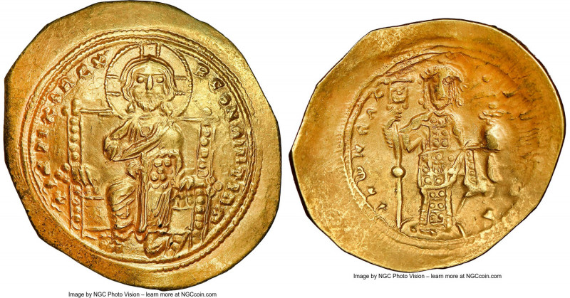 Constantine X Ducas (AD 1059-1067). AV histamenon nomisma (27mm, 4.38 gm, 5h). N...