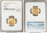 Victoria gold "St. George" Sovereign 1876-M MS62 NGC, Melbourne mint, KM7, S-3857. AGW 0.2355 oz. 

HID09801242017

© 2020 Heritage Auctions | All...