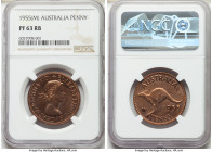Elizabeth II Proof Penny 1955-(m) PR63 Red and Brown NGC, Melbourne mint, KM56.

HID09801242017

© 2020 Heritage Auctions | All Rights Reserved