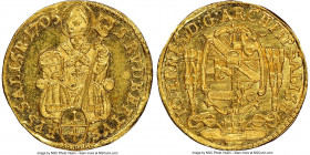 Salzburg. Johann Ernst gold 1/4 Ducat 1705 MS64 NGC, KM255, Fr-835. Nicely struck, lustrous. 

HID09801242017

© 2020 Heritage Auctions | All Righ...