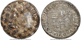 Archduke Ferdinand Taler ND (1564-1595) AU55 NGC, Hall mint, Dav-8095. 

HID09801242017

© 2020 Heritage Auctions | All Rights Reserved