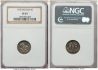 Republic Proof 5 Centavos 1935 PR67 NGC, KM178. 

HID09801242017

© 2020 Heritage Auctions | All Rights Reserved