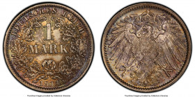 Wilhelm II 3-Piece Lot of Certified Marks 1914-D MS67 PCGS, Munich mint, KM14. All three nicely toned. Sold as is, no returns. 

HID09801242017

©...