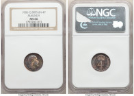 Edward VII 4-Piece Certified Maundy Set 1906 MS66 NGC, KM-MDS163. Includes Penny through 4 Pence all gem MS66. Sold as is, no returns. 

HID09801242...