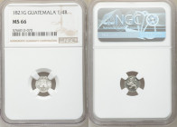 Ferdinand VII 1/4 Real 1821-G MS66 NGC, Nueva Guatemala mint, KM72. Icy white with brilliant luster. 

HID09801242017

© 2020 Heritage Auctions | ...