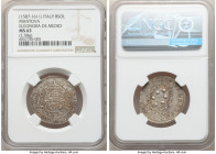 Mantova. Eleonora De Medici 8 Soldi ND (1587-1611) MS63 NGC, 26mm. 2.58gm. 

HID09801242017

© 2020 Heritage Auctions | All Rights Reserved