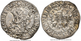 Naples & Sicily. Robert d'Anjou Gigliato ND (1309-1343) MS63 NGC, MIR-28. 28mm. 3.94gm. 

HID09801242017

© 2020 Heritage Auctions | All Rights Re...