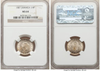 British Colony. Victoria Farthing 1887 MS64 NGC, Royal mint, KM15.

HID09801242017

© 2020 Heritage Auctions | All Rights Reserved