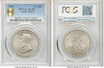 Republic 2-1/2 Shillings 1895 AU58 PCGS, KM7. Gently overlaid apricot and gray tone with sufficient luster visible. 

HID09801242017

© 2020 Herit...