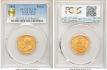 Republic gold "Double Shaft" Pond 1892 XF45 PCGS, KM10.1. Double Shaft wagon tongue variety. 

HID09801242017

© 2020 Heritage Auctions | All Righ...