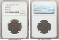Caracas 1/4 Real 1814 VF30 Brown NGC, KM-C2.

HID09801242017

© 2020 Heritage Auctions | All Rights Reserved
