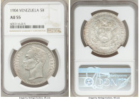 Republic 5 Bolivares 1904 AU55 NGC, KM-Y24.2.

HID09801242017

© 2020 Heritage Auctions | All Rights Reserved