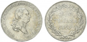 Germania. Hessen-Kassel. Gugliemo I (1803-1821) AR Tallero 1819. Dav. 690. Raro. BB+