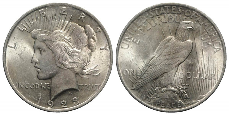 USA. AR One Dollar 1923 Liberty (38mm, 26.80g, 6h). KM 150. SPL+