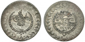 Turchia. Impero Ottomano. Mahmud II (1808-1839) AG 20 Para AH 1223 (1808) KM. 596 BB