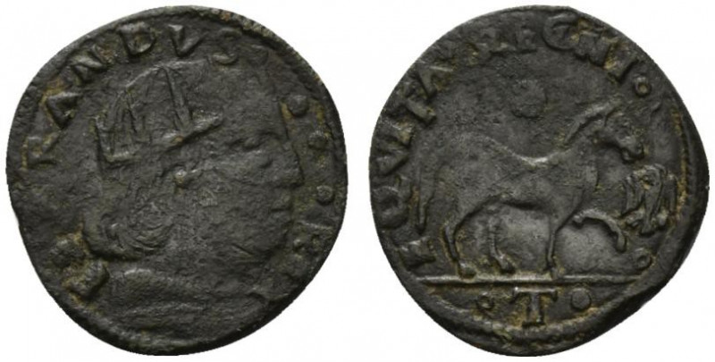 AQUILA. Ferdinando I (1458-1494) Cavallo (g. 2,08). Busto coronato a ds. R/ Cava...