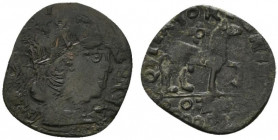 NAPOLI. Ferdinando I d´Aragona (1458-1494) Cavallo (g. 1,67). Busto cor. a ds. R/ Cavallo a ds.; all’esergo, lettera C. Pann. 46c CU RARO - BB+